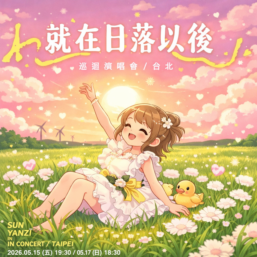 孫燕姿《就在日落以後》巡迴演唱會台北場