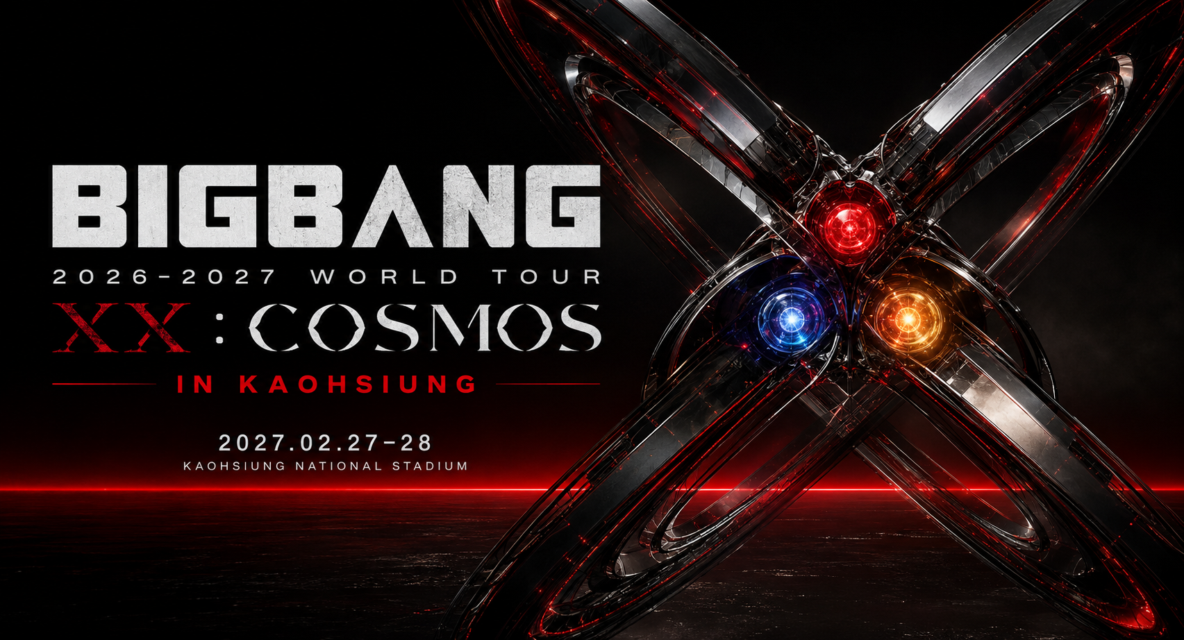 BIGBANG WORLD TOUR < XX : COSMOS > IN KAOHSIUNG